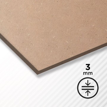 Plaque MDF 3mm - 100*50mm