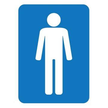 Signalétique WC Homme -...